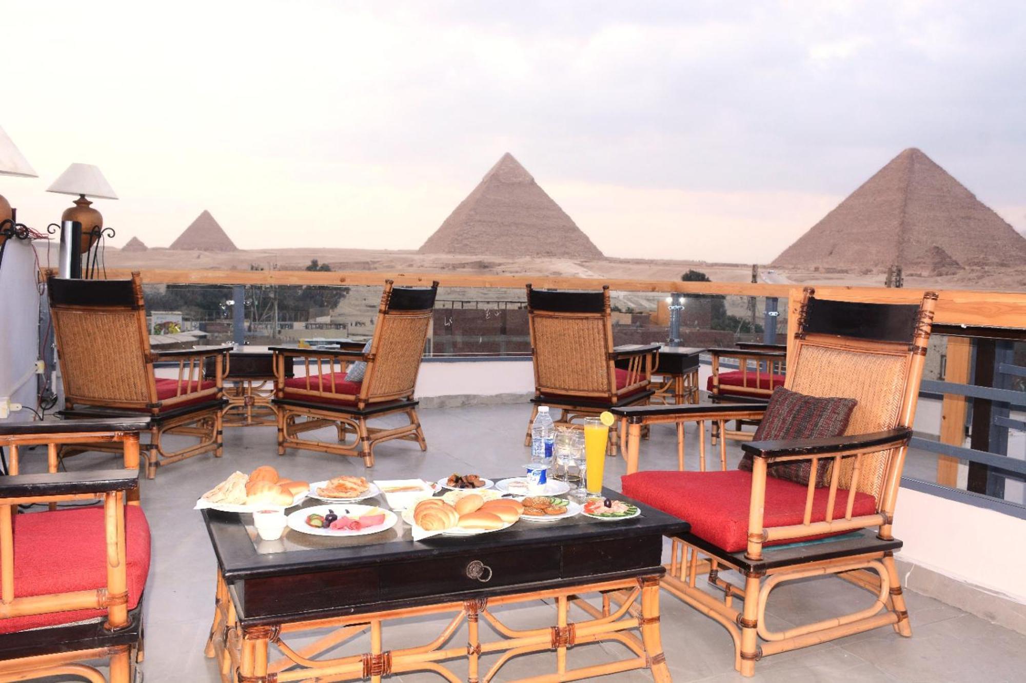 Nun Pyramids Inn Kafret el-Gabal Exterior foto